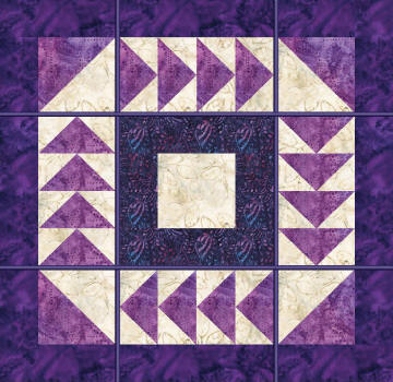 flying geese quilt example2