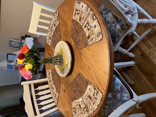wedge placemats