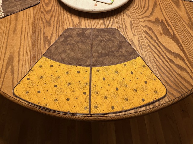 wedge placemats
