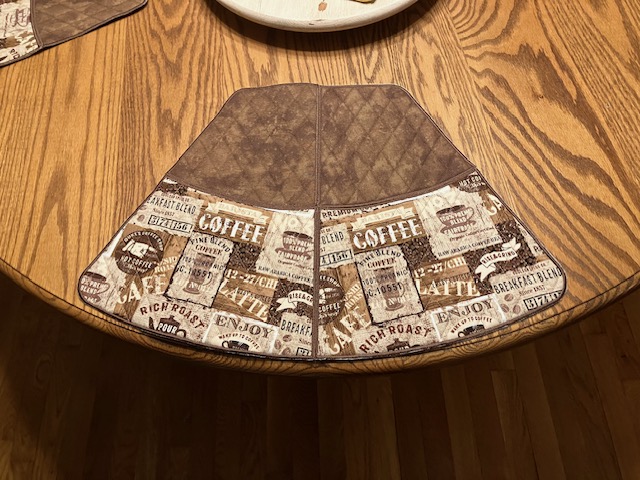 wedge placemats