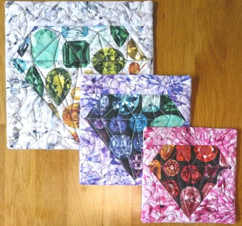 Diamond Mug Rugs