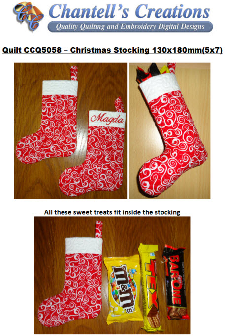 christmas stocking details