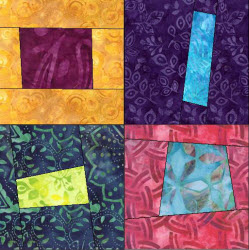 scrappy wonky quilt squares example 01a