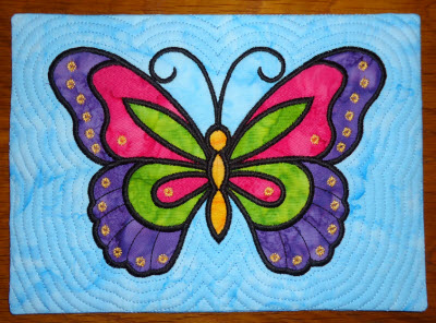 butterly applique
