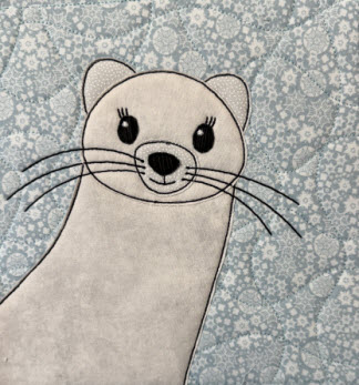 ermine applique design